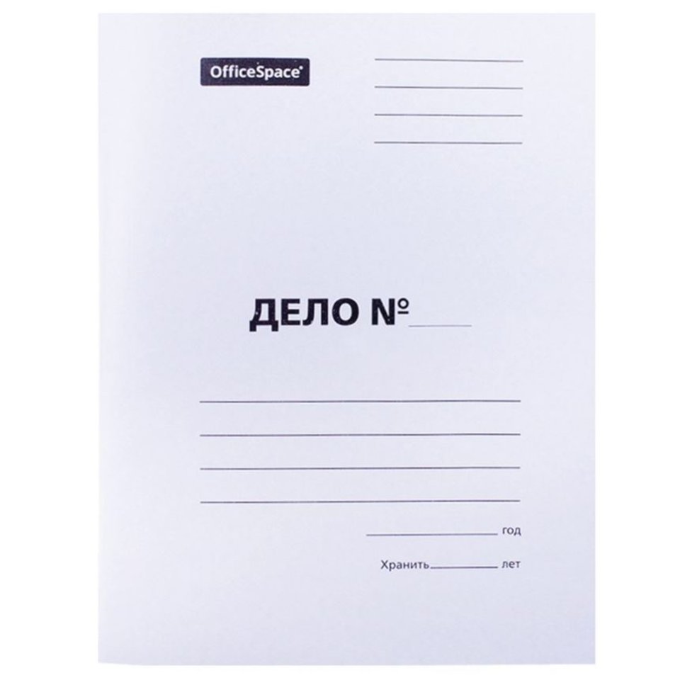 скоросшиватель А4 Дело картон 320г/м2 мелованный 257307/06155