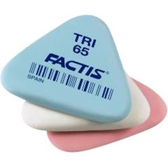 ластик FACTIS TRI65 мягкий синтетический каучук, треугольный 35х33х6мм