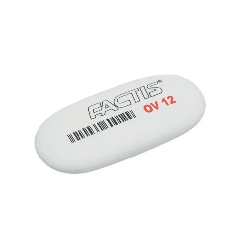 ластик Factis ov12 мягкий овальный синтетический каучук 62*28*12.5