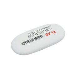 ластик Factis ov12 мягкий овальный синтетический каучук 62*28*12.5