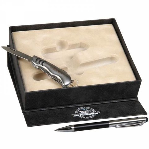 набор подарочный Mr.Forsage ручка+брелок-нож