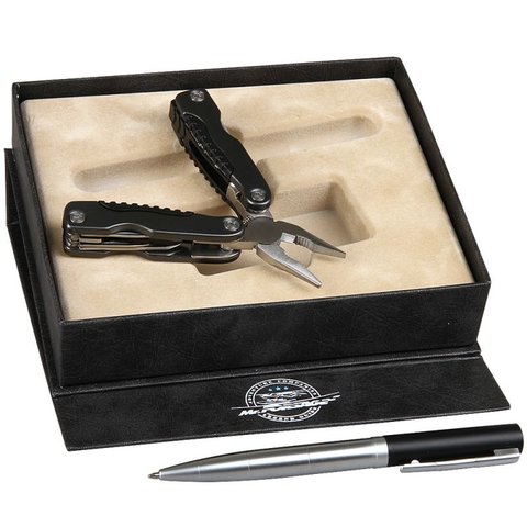 набор подарочный Mr.Forsage ручка+нож-пассатижи