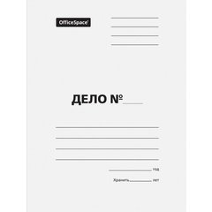 скоросшиватель A4 Дело картон 380г/м2 0.5мм мелованный 158528/28142