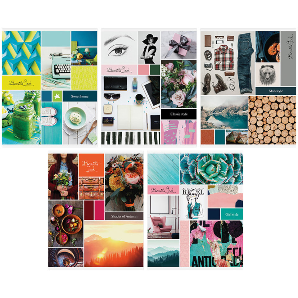 тетрадь 48 листов Стиль. Beautiful look в клетку