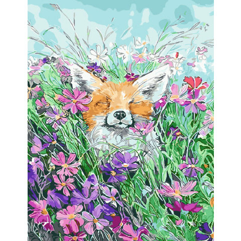 картина по номерам Летнее блаженство 40х50см GX30000