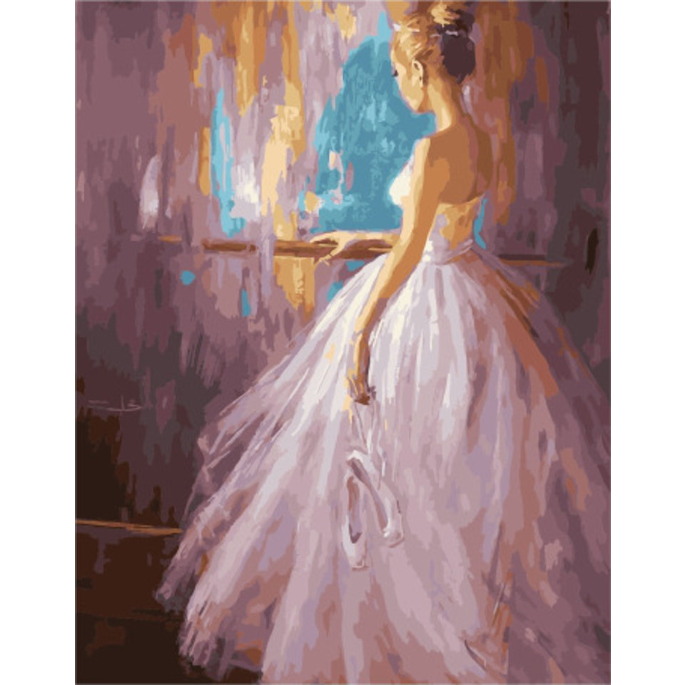 картина по номерам После сцены 40х50см PK38003