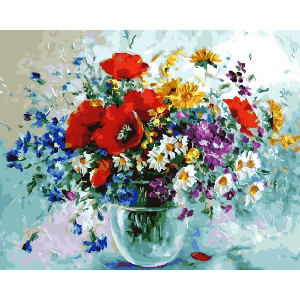 картина по номерам Яркие краски лета 40х50см GX22540