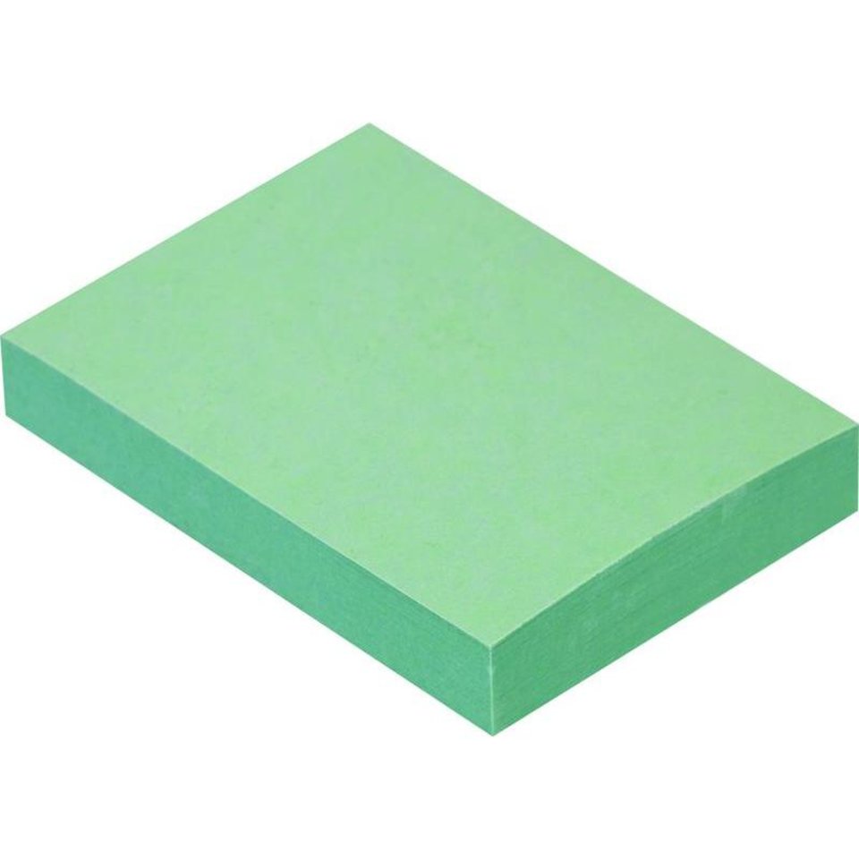 бумага с липким слоем 38х51мм 100л 60г/м пастель зеленый 359817/633893