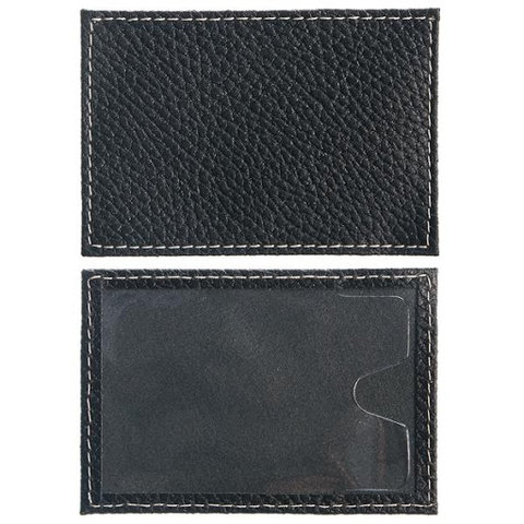 визитница 10х7см Флотер черный ВЦ-0275