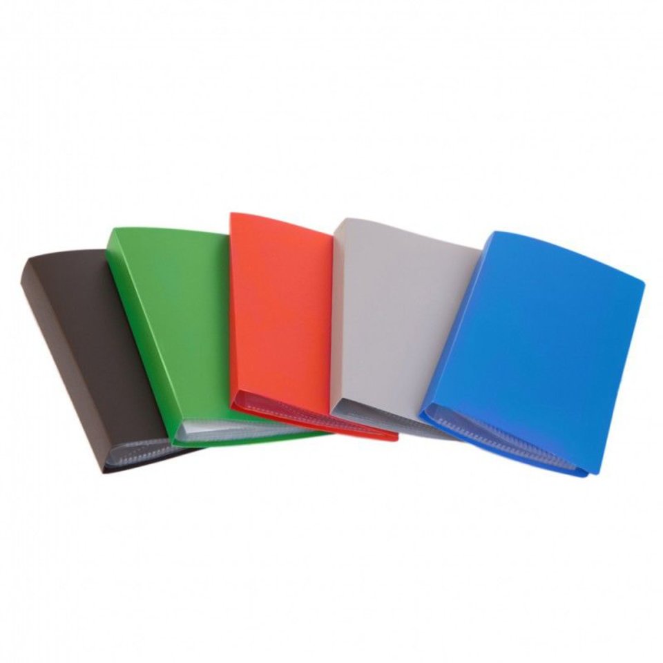 визитница 60 карточек пластик VZ60K ассорти 816133