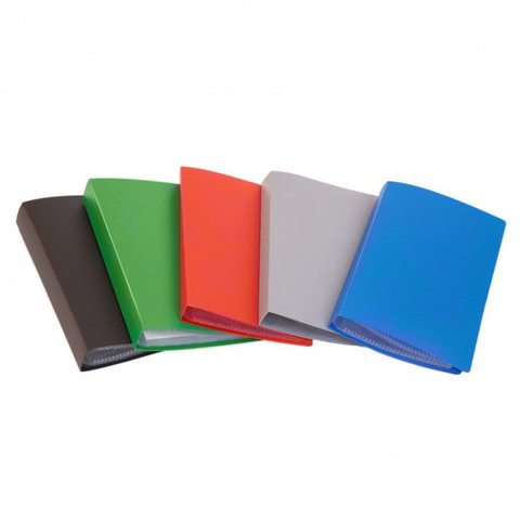 визитница 60 карточек пластик VZ60K ассорти 816133