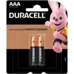 батарейка пальчиковая Duracell Basic 1.5v LR03-2BL AAA 11169/228886
