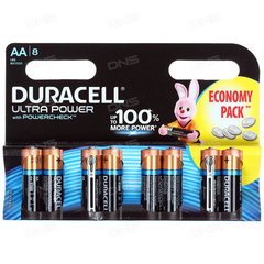 батарейка Duracell UltraPower 1.5v LR06-8BL AA 271533/454227
