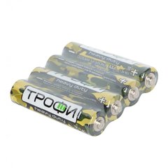 батарейка Трофи R03-4S ААА минипальчик