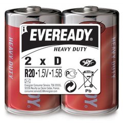 батарейка Эвереди Heavy Duty D/R20 толст пленка