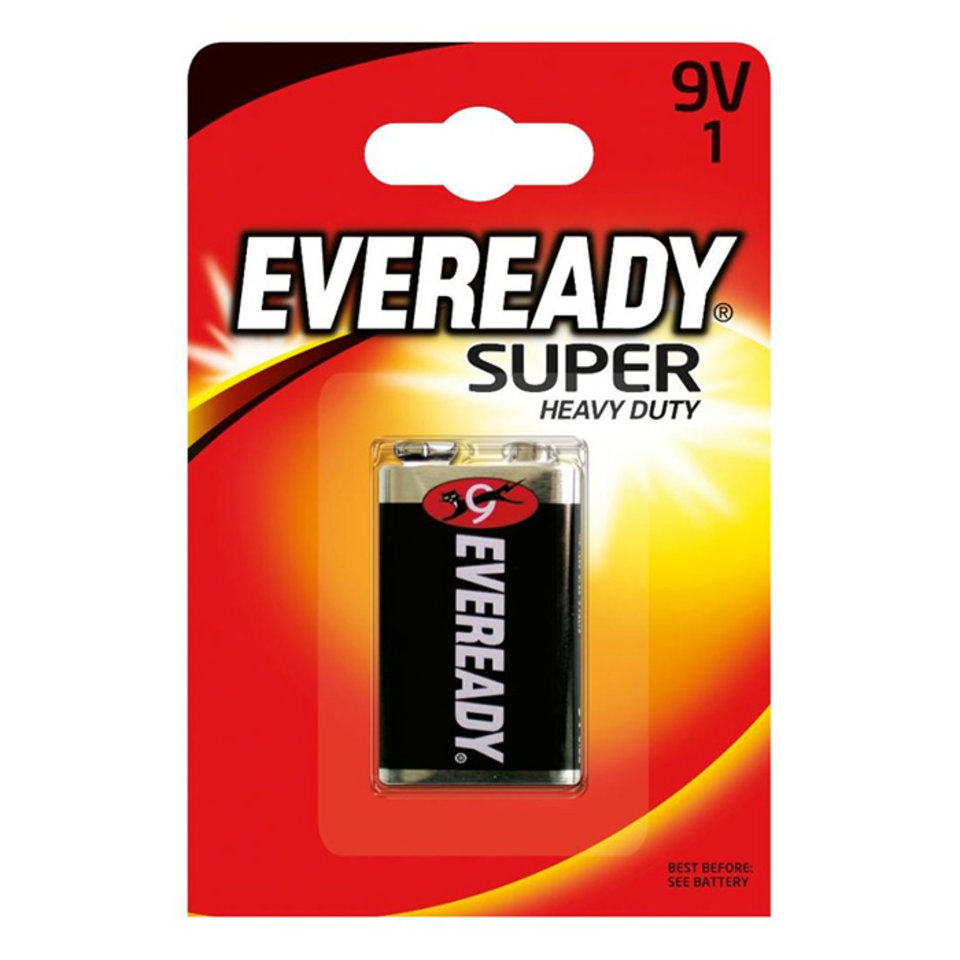 батарейка Эвереди Super Heavy Duty 9V FSB1 KRONA
