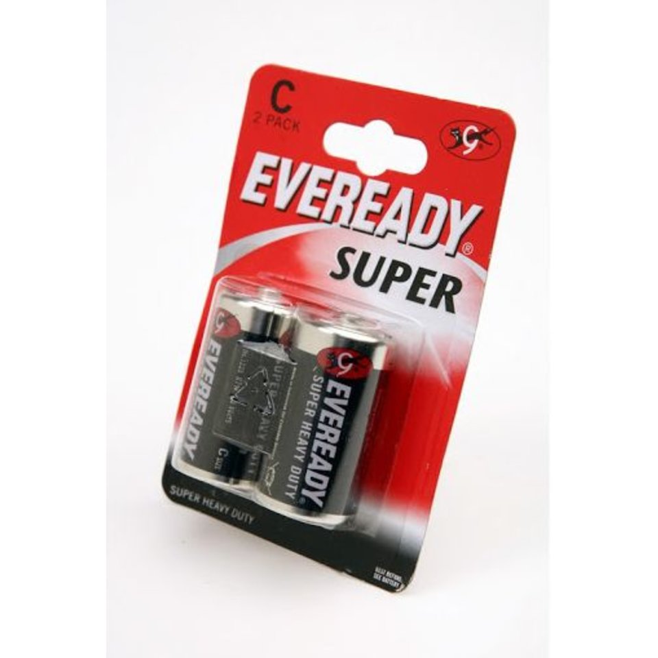 батарейка Эвереди Super Heavy Duty C круглые средние FSB2