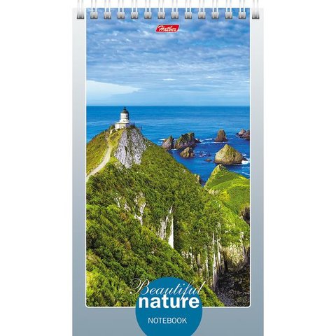 блокнот А5 60 листов Beautiful nature на гребне линия 050656