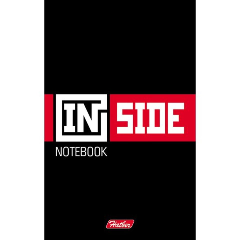 блокнот А7 48 листов Inside 3-х цветный блок на клее (050048)