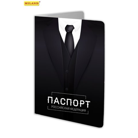 обложка для паспорта Мужской Стиль ПВХ ОП-5358