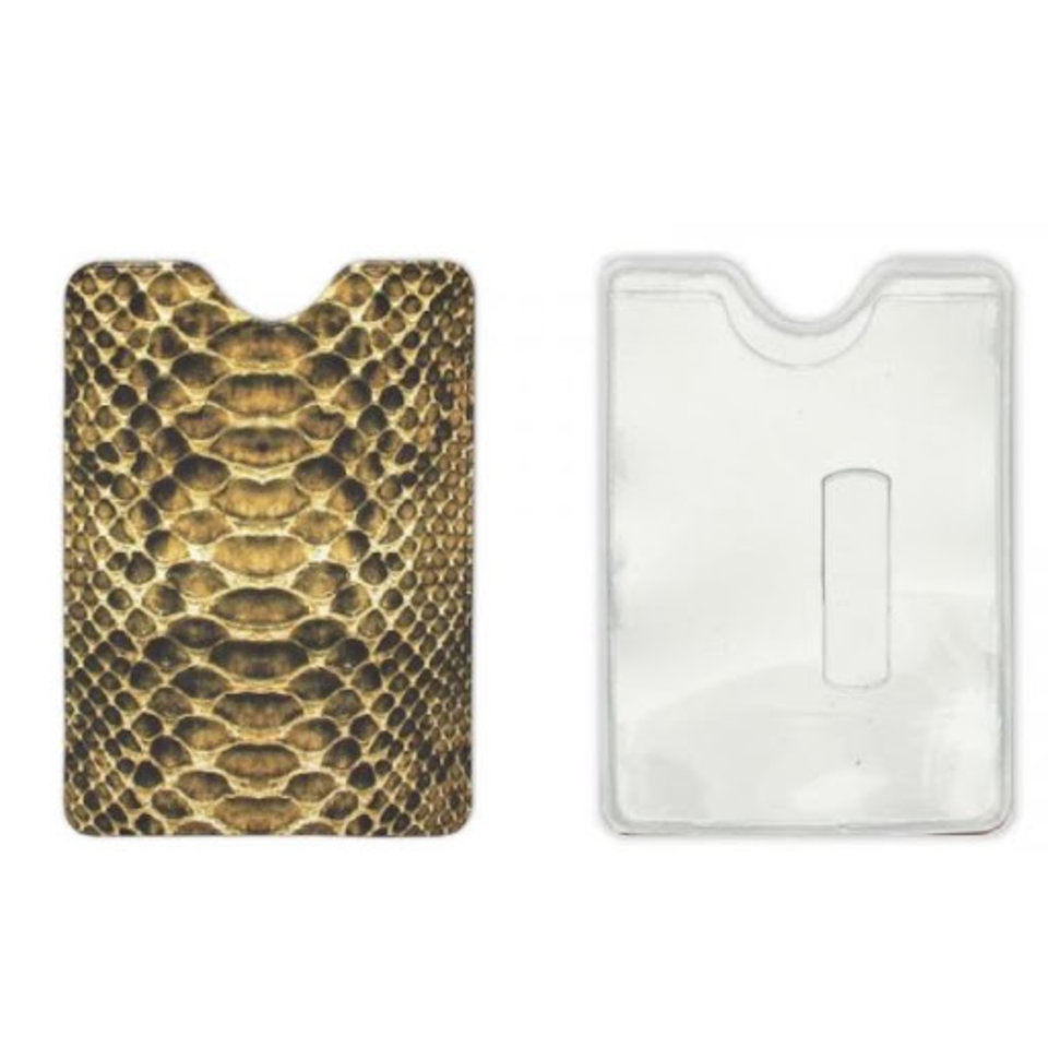 обложка для пропуска Змеиная Кожа ПВХ ОП-8134