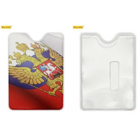 обложка для пропуска Триколор ПВХ ОП-5399