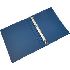 папка на кольцах А4 4 кольца 35мм синяя пластик Bantex 1301-01 2775 545910