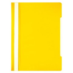 папка-скоросшиватель А4 пластик 120мкм 998176 желтая