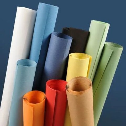 цветная бумага крафт Canson 0.68*3м синяя 65г/м 200004298