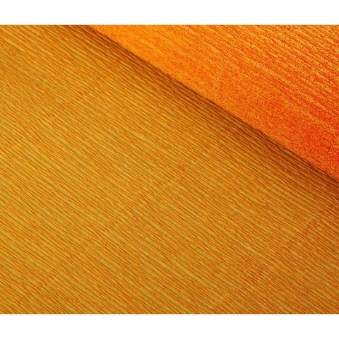 цветная бумага креповая флористическая 180г желто-красная CR180/576/9