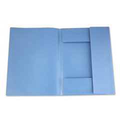 папка на резинке А3 0.5мм PRА3 синяя/серая 816787 402885