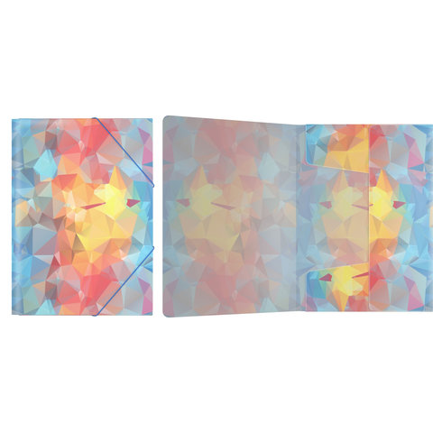 папка на резинке А4 пластик Dynamique ErKrause /45378