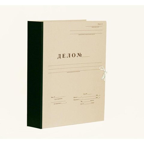 скоросшиватель А4 ДЕЛО архивный плотный картон 0,6 440г/м2