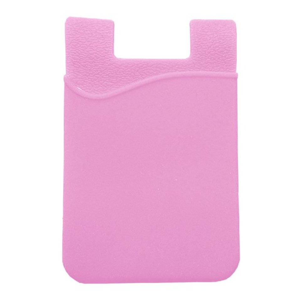 футляр для карточек Розовый с креплением силикон 79920 (ФП)