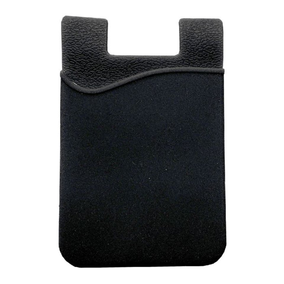футляр для карточек Черный с креплением силикон 79929 (ФП)
