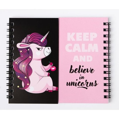 блокнот А6 48 листов Boss unicorn двойной 4726078