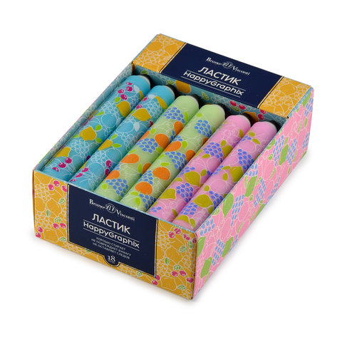 ластик цветной Fresh Fruit BRUNO VISCONTI HappyGraphix