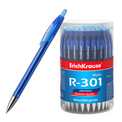 ручка гелевая ERICH KRAUSE автоматическая R-301 Original Gel Matic синяя