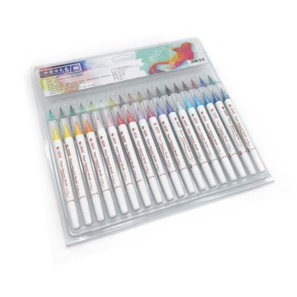 скетч маркеры набор 36 цветов Акварельные Кисть блистерная упаковка