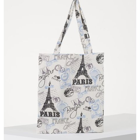 сумка текстильная Города 37х38см 4608470