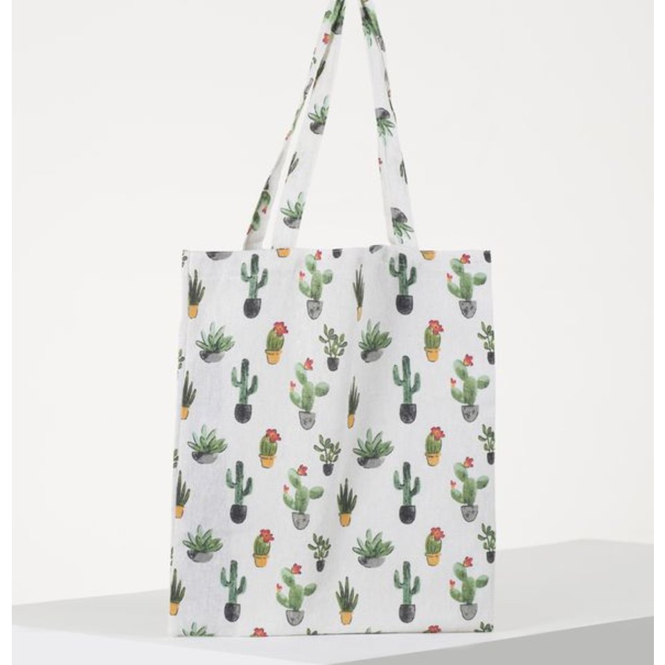 сумка текстильная Кактусы 37х38см 4608468