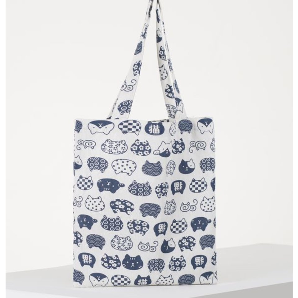 сумка текстильная Коты 37х38см 4608475