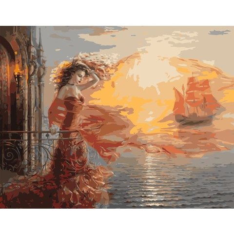 картина по номерам 40х50см VA-1518 “Мечта”