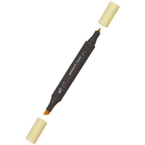 маркер спиртовой Сонет TWIN 1-6мм Лимонный 164125-49