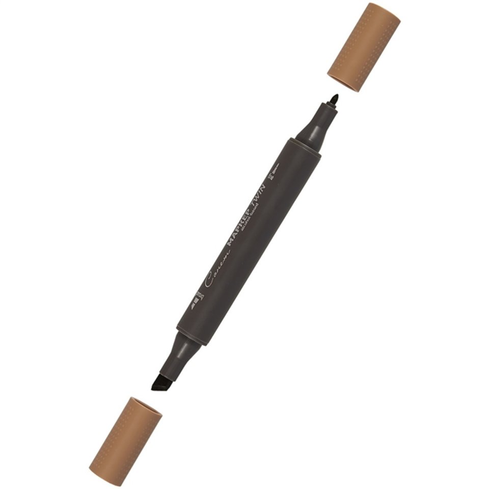 маркер спиртовой Сонет TWIN 1-6мм Пыльный коричневый 164125-99