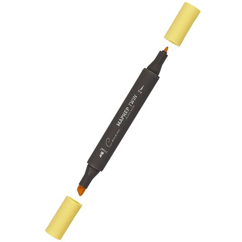 маркер спиртовой Сонет TWIN 1-6мм Пастельно желтый 164125-37
