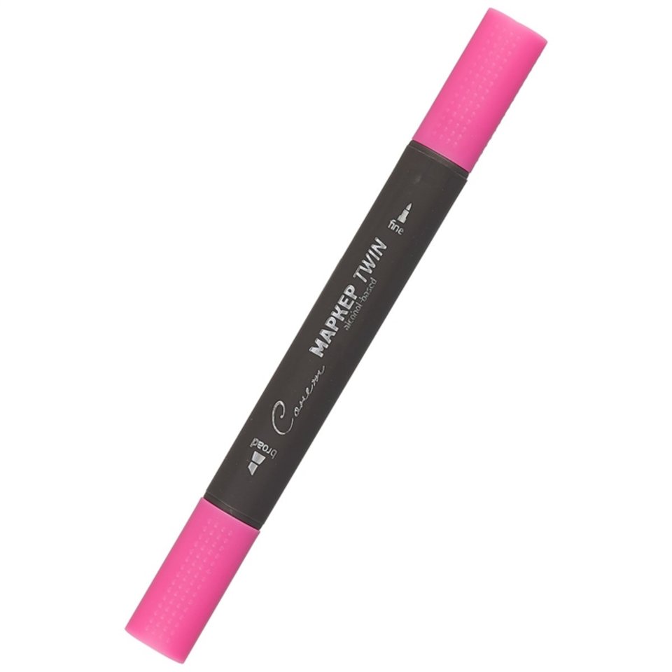 маркер спиртовой Сонет TWIN 1-6мм Ярко-розовый 164125-6