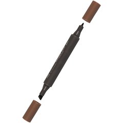 маркер спиртовой Сонет TWIN 1-6мм Черно-коричневый 164125-98