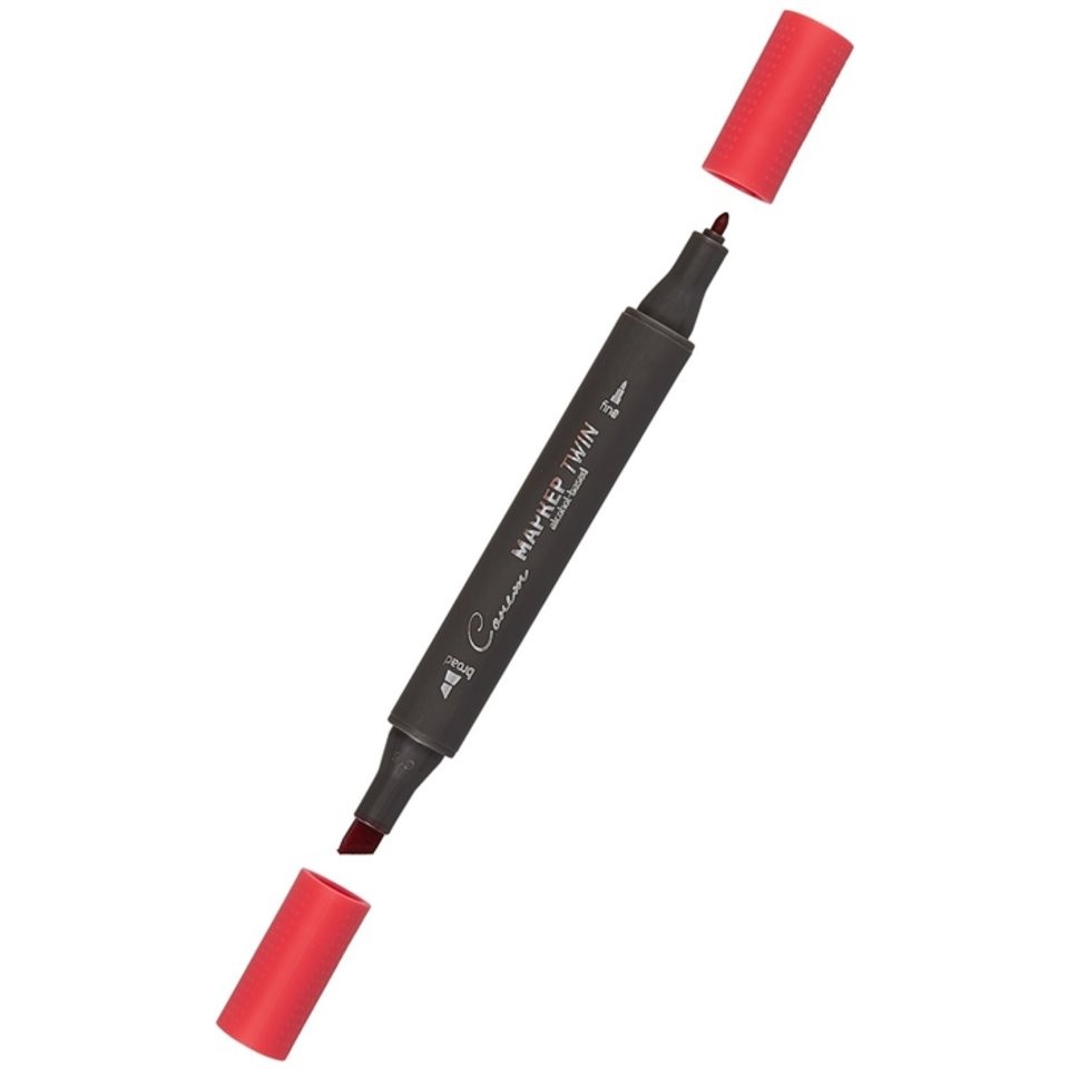 маркер спиртовой Сонет TWIN 1-6мм Кармин 164125-11