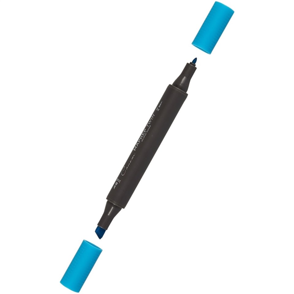 маркер спиртовой Сонет TWIN 1-6мм Лазурный 164125-63